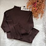 بلوز کبریتی یقه ایستاده