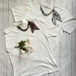 تی‌شرت لانگ وارداتی طرح مینیمال